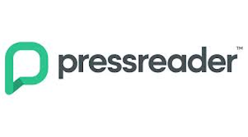 Logo von Pressreader auf weißem Hintergrund