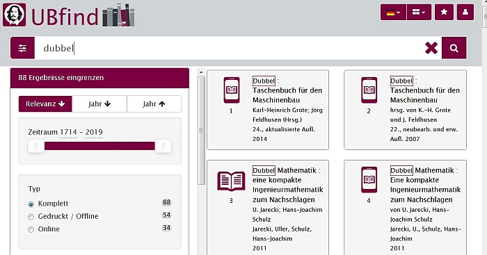 Universitatsbibliothek Elektronische Bucher